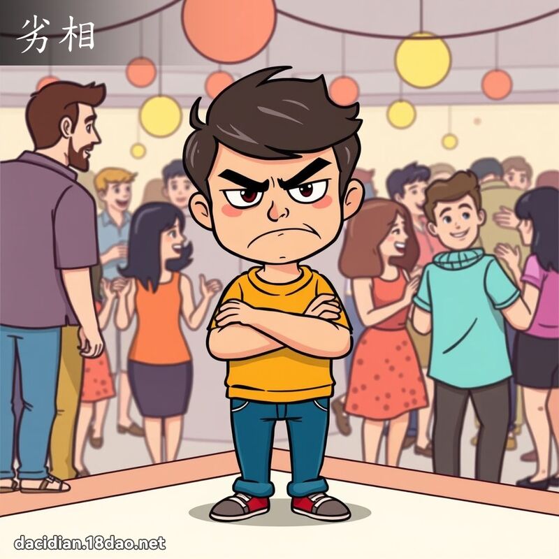 劣相 - 國語大辭典配圖