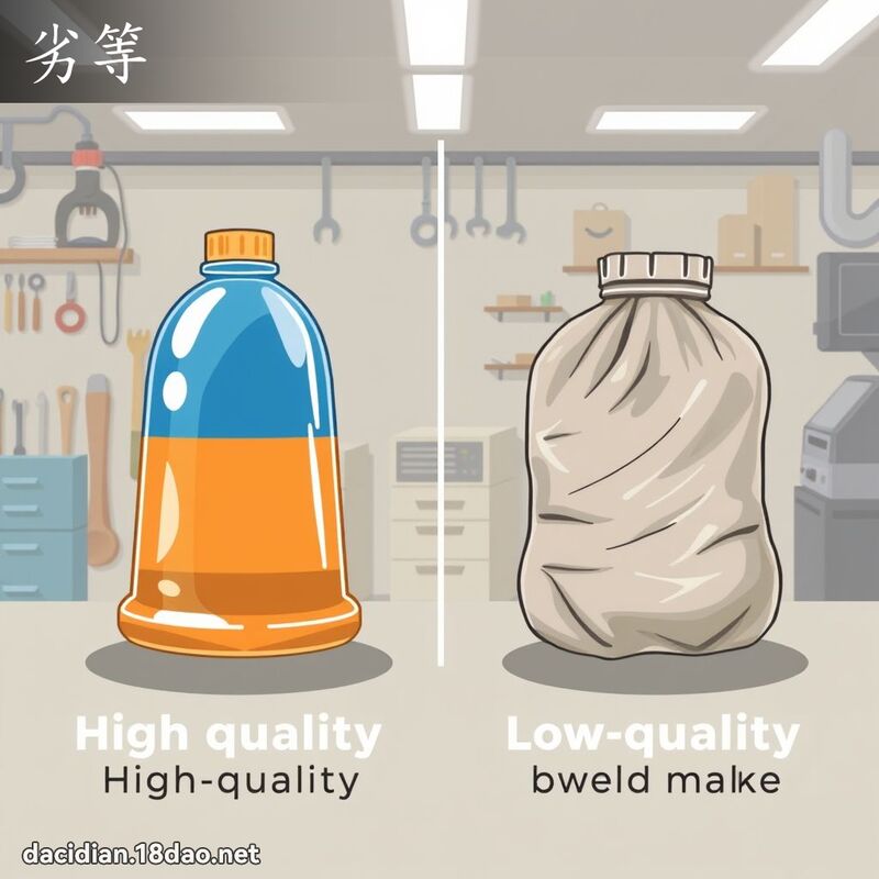 劣等 - 國語大辭典配圖