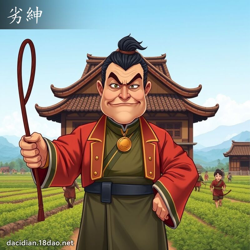 劣紳 - 國語大辭典配圖