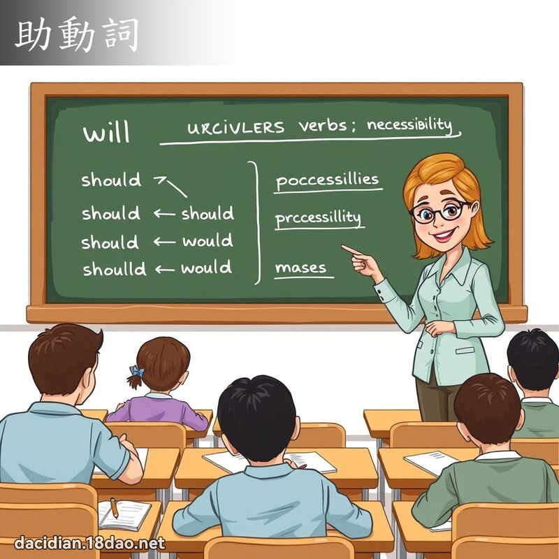 助动词 - 国语大辞典配图