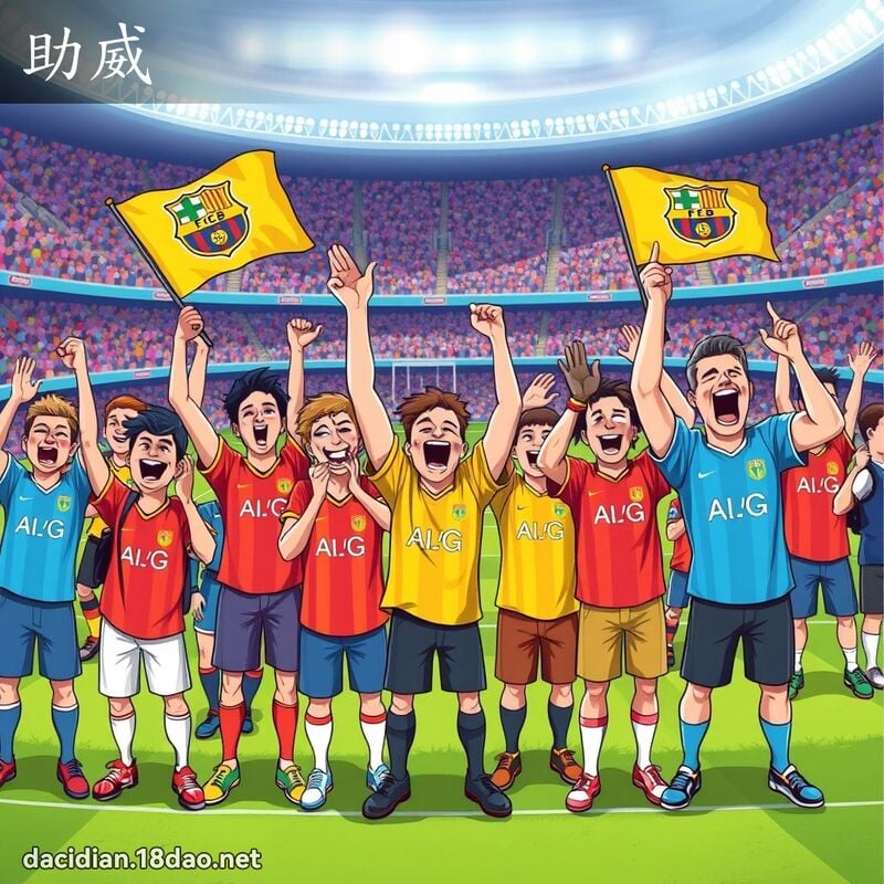 助威 - 國語大辭典配圖
