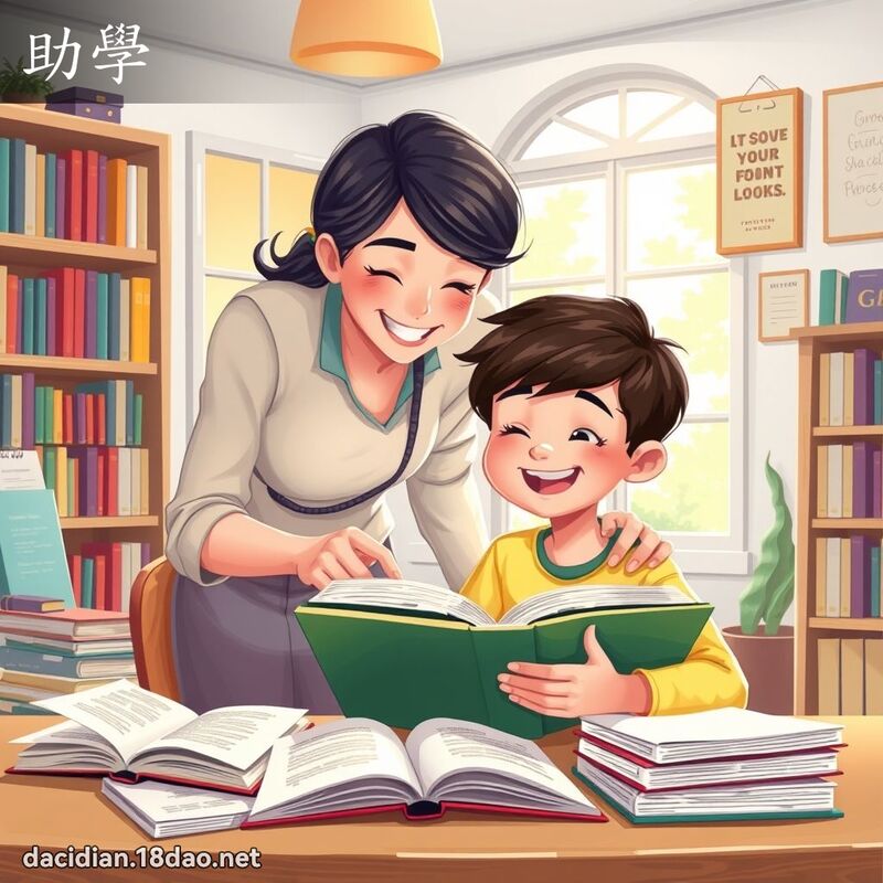 助學 - 國語大辭典配圖