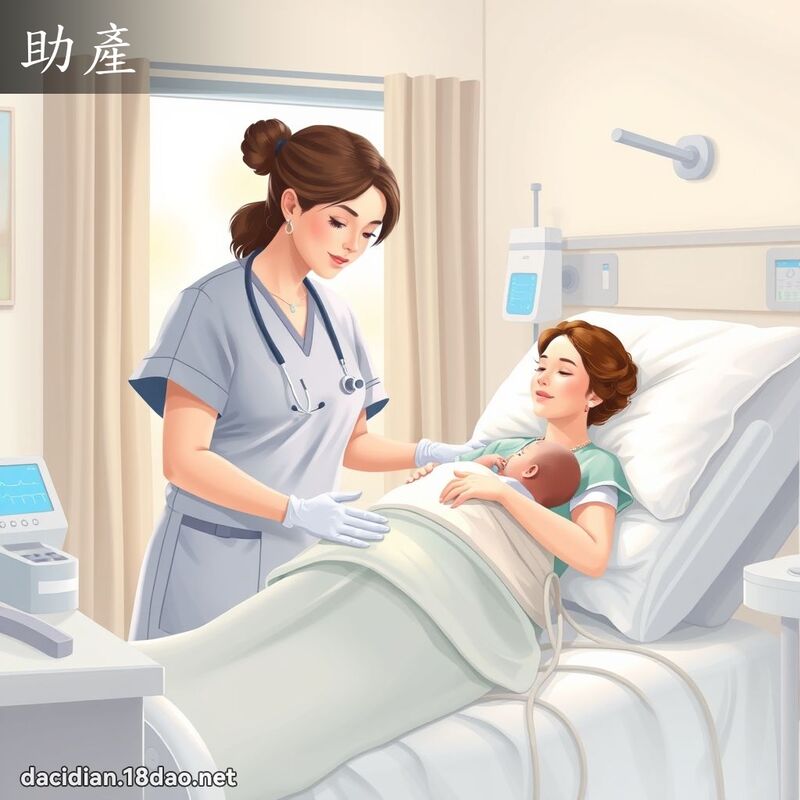 助產 - 國語大辭典配圖
