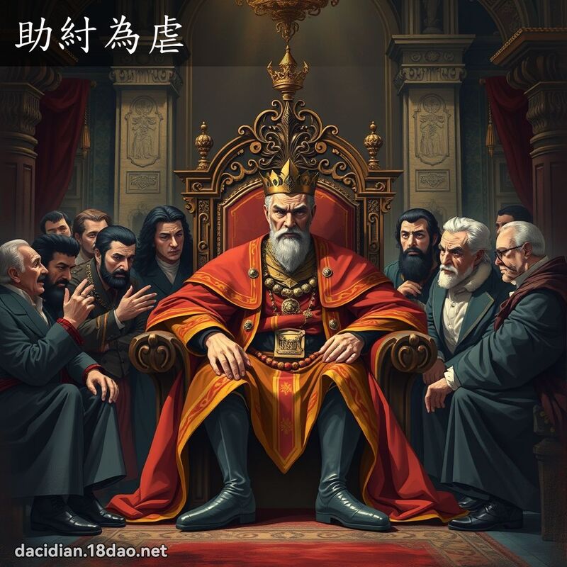 助紂為虐 - 國語大辭典配圖
