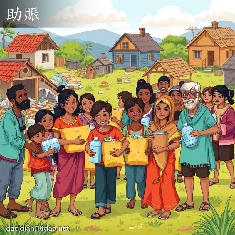 助賑 - 國語大辭典配圖