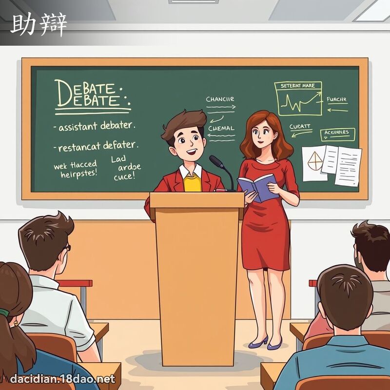 助辯 - 國語大辭典配圖
