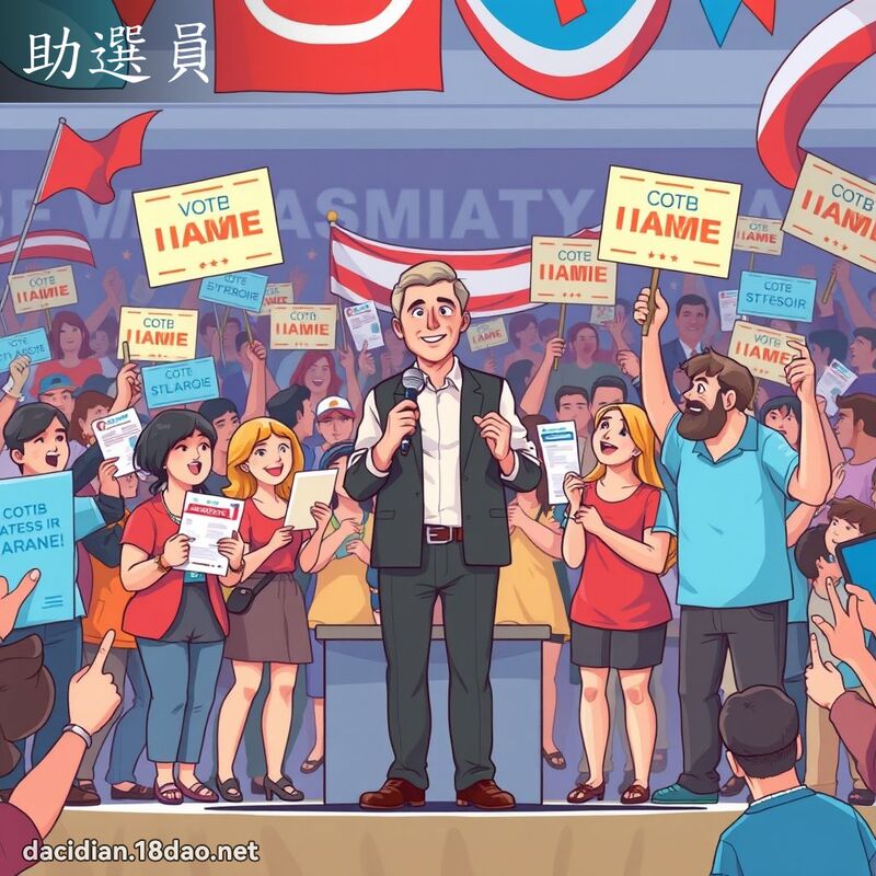 助选员 - 国语大辞典配图