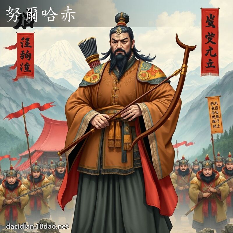 努爾哈赤 - 國語大辭典配圖