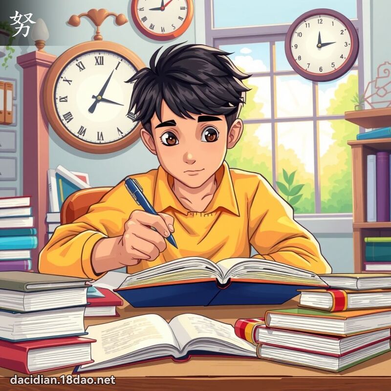 努 - 國語大辭典配圖