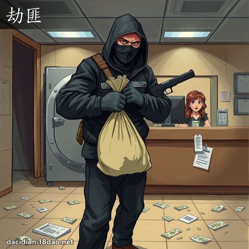 劫匪 - 國語大辭典配圖