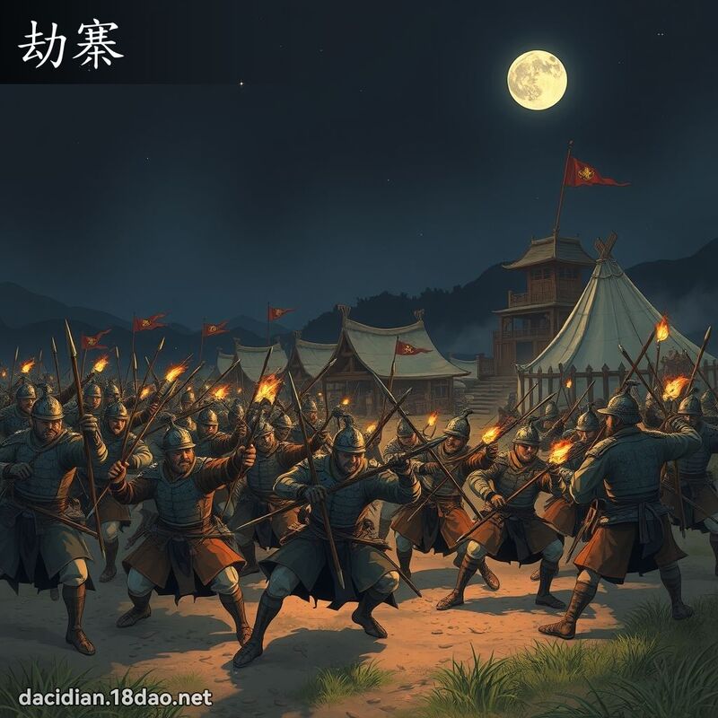 劫寨 - 國語大辭典配圖