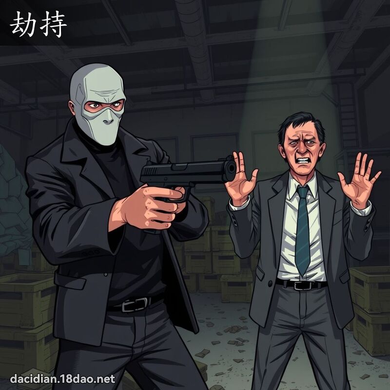 劫持 - 国语大辞典配图