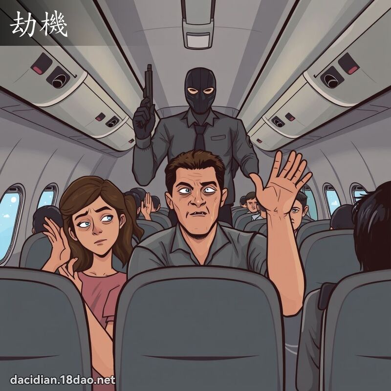 劫机 - 国语大辞典配图