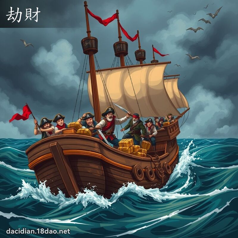 劫财 - 国语大辞典配图