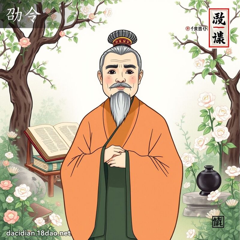 劭令 - 国语大辞典配图