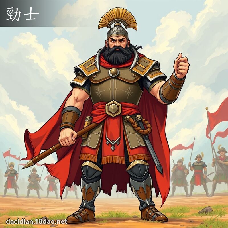 勁士 - 國語大辭典配圖