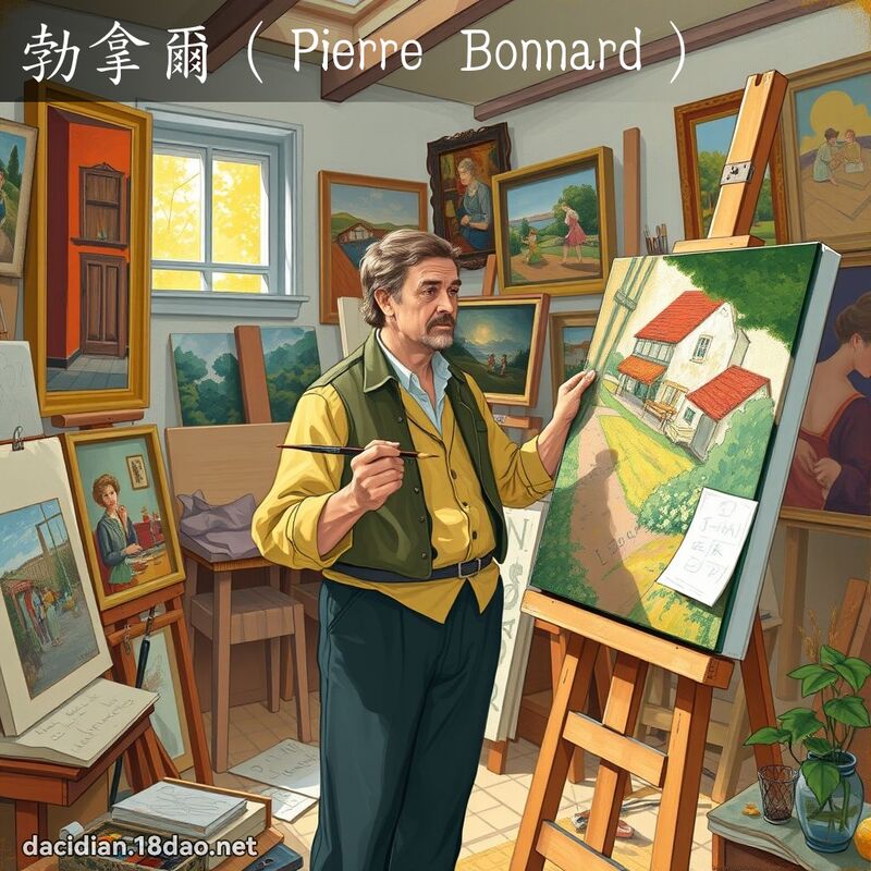 勃拿爾（Pierre Bonnard） - 國語大辭典配圖