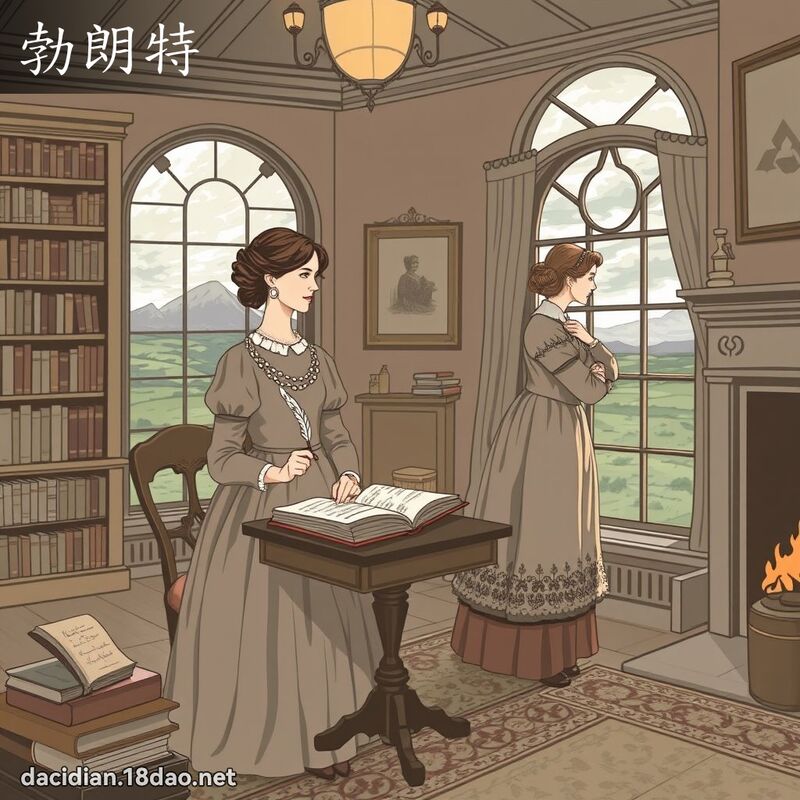 勃朗特 - 国语大辞典配图