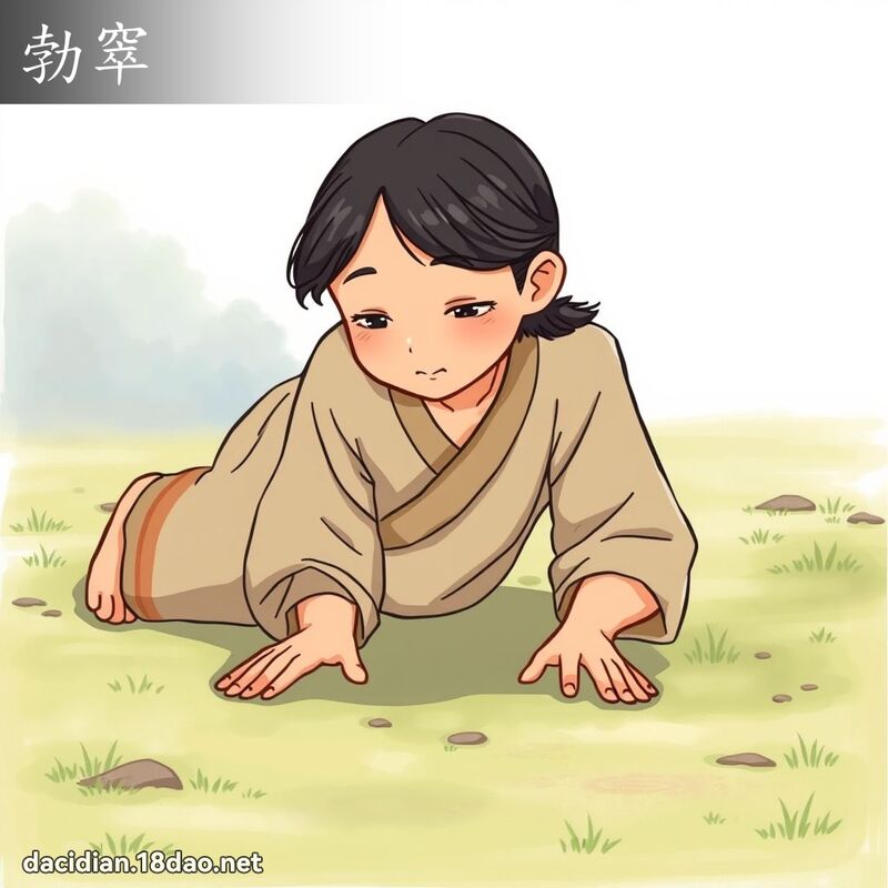 勃窣 - 國語大辭典配圖