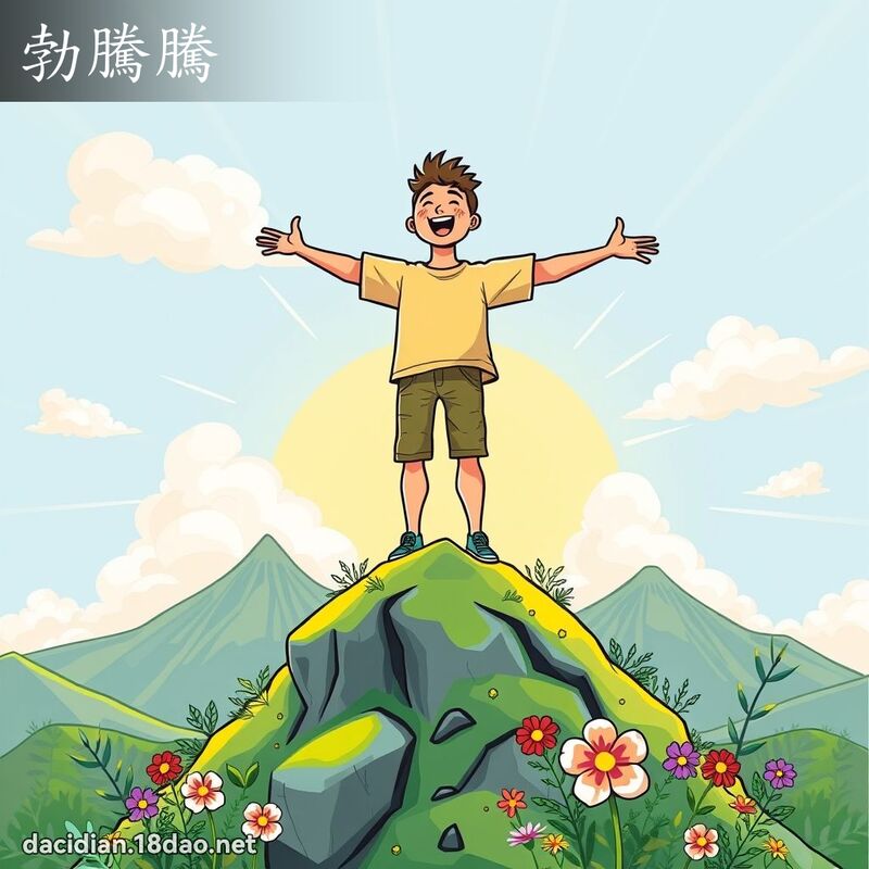 勃騰騰 - 國語大辭典配圖