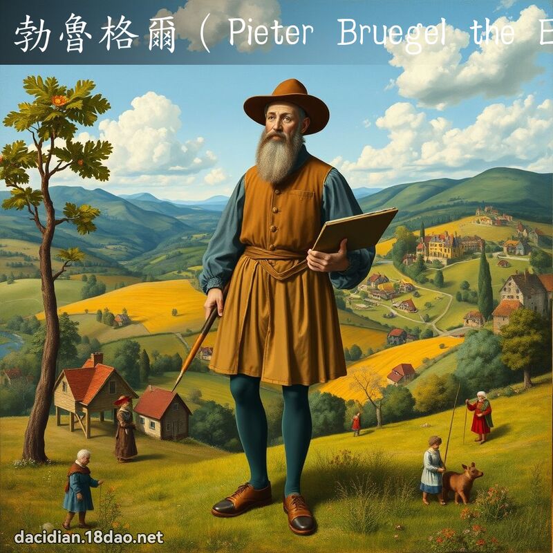 勃魯格爾（Pieter Bruegel the Elder） - 國語大辭典配圖
