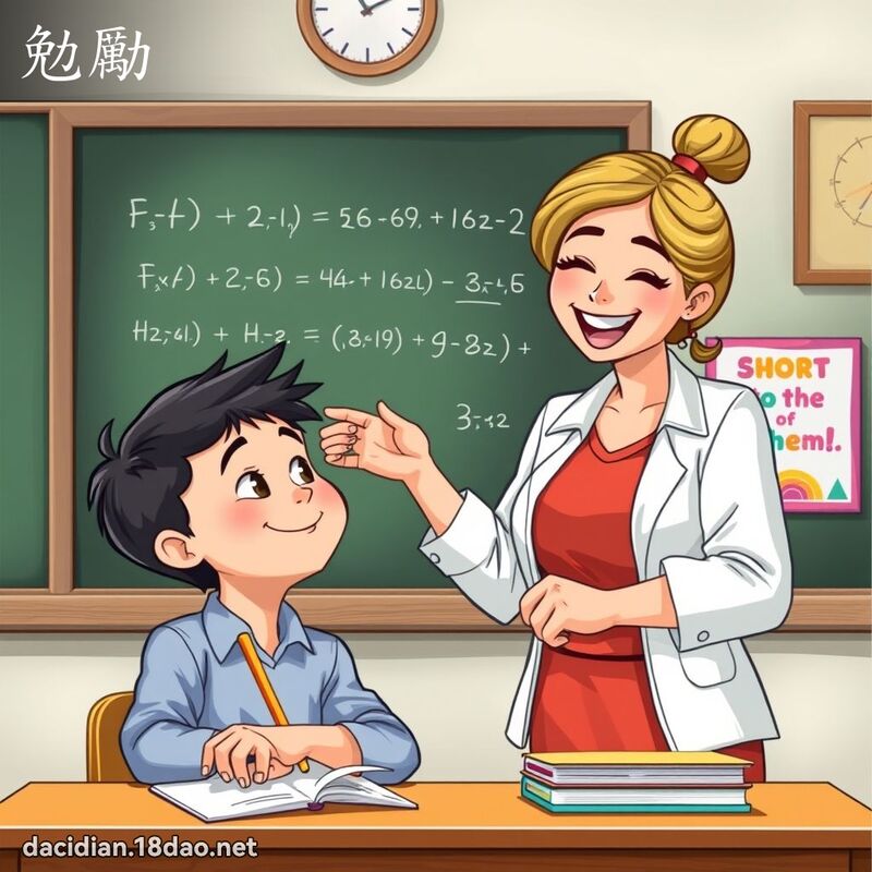 勉勵 - 國語大辭典配圖