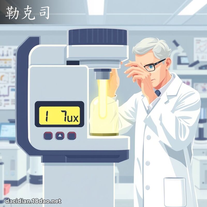 勒克司 - 國語大辭典配圖