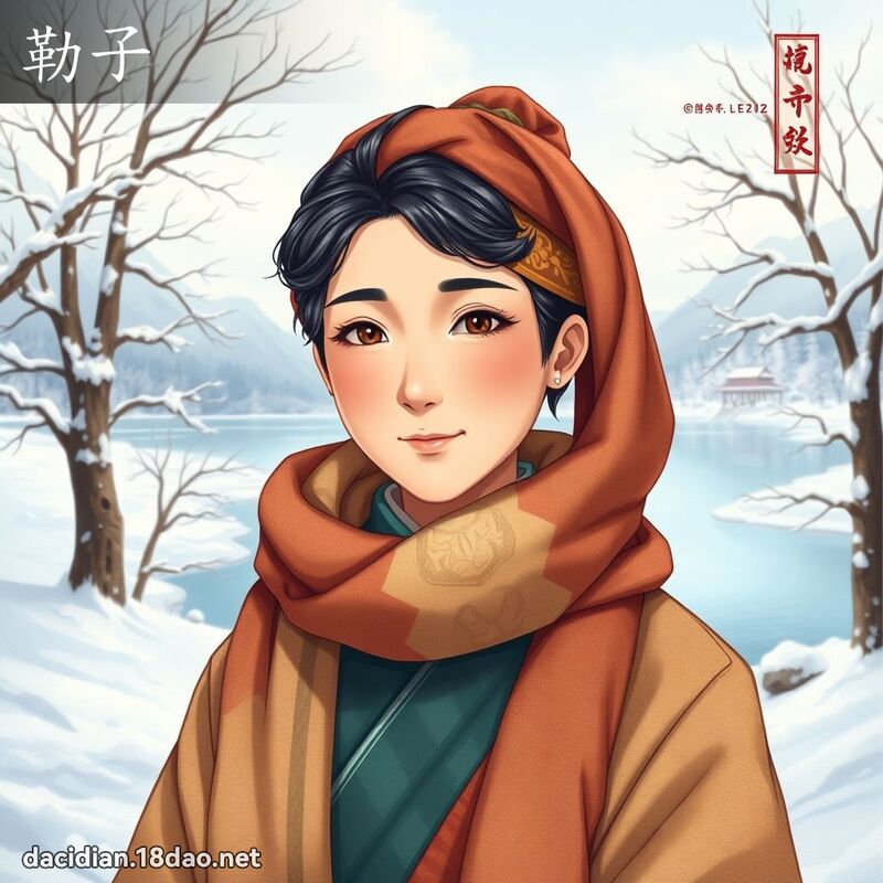 勒子 - 国语大辞典配图
