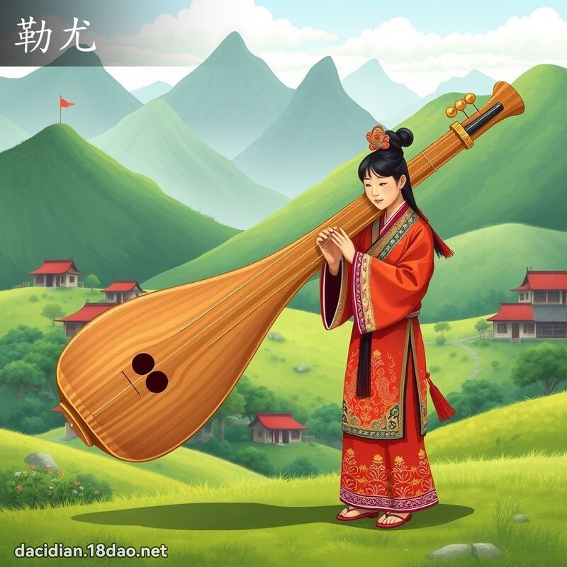 勒尤 - 國語大辭典配圖