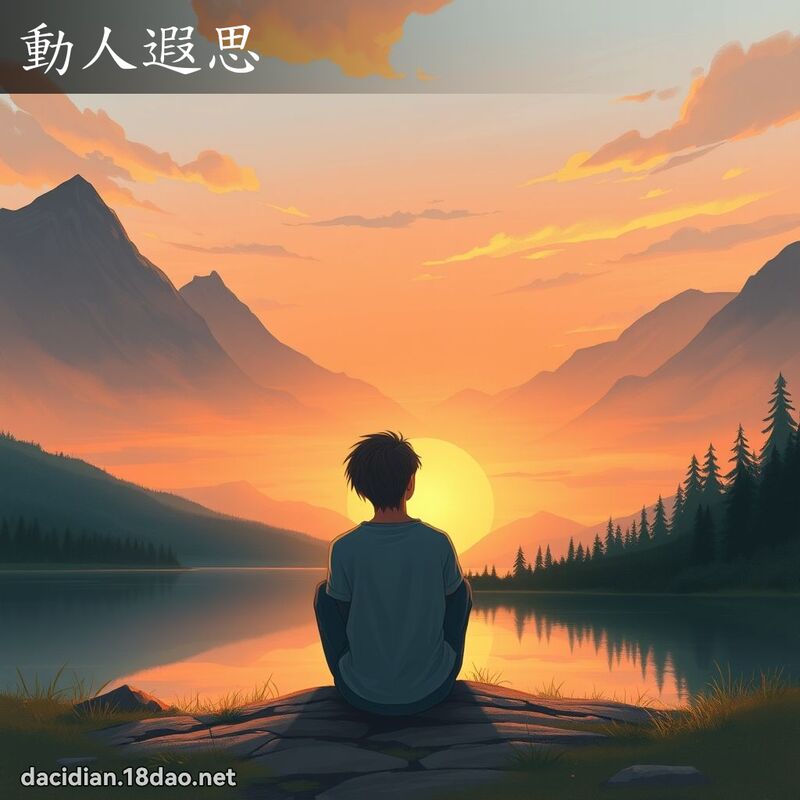 動人遐思 - 國語大辭典配圖