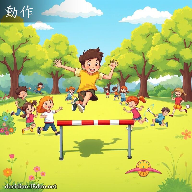 動作 - 國語大辭典配圖