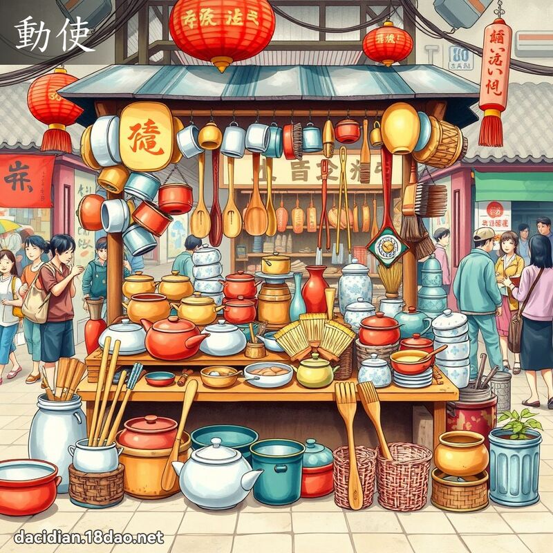 动使 - 国语大辞典配图