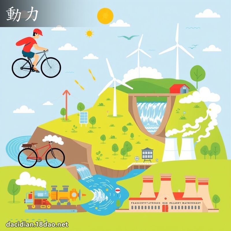 動力 - 國語大辭典配圖