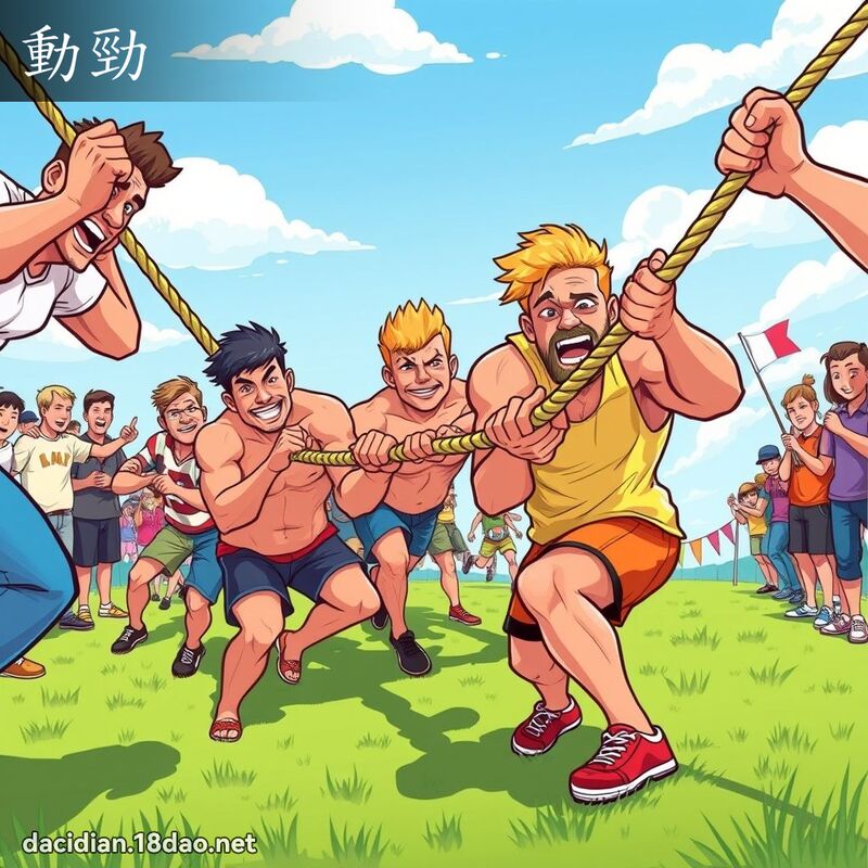 動勁 - 國語大辭典配圖