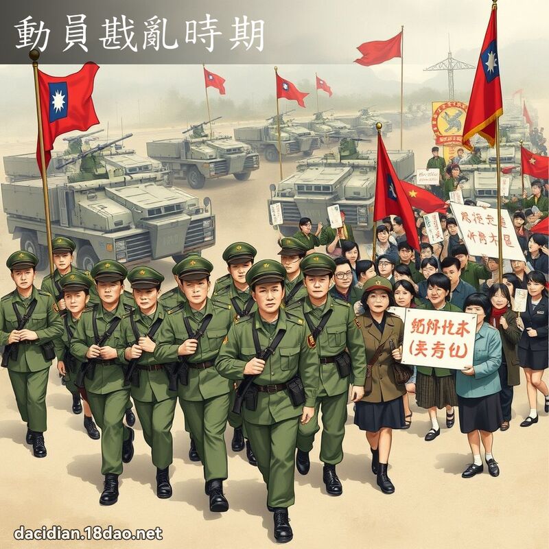 动员戡乱时期 - 国语大辞典配图