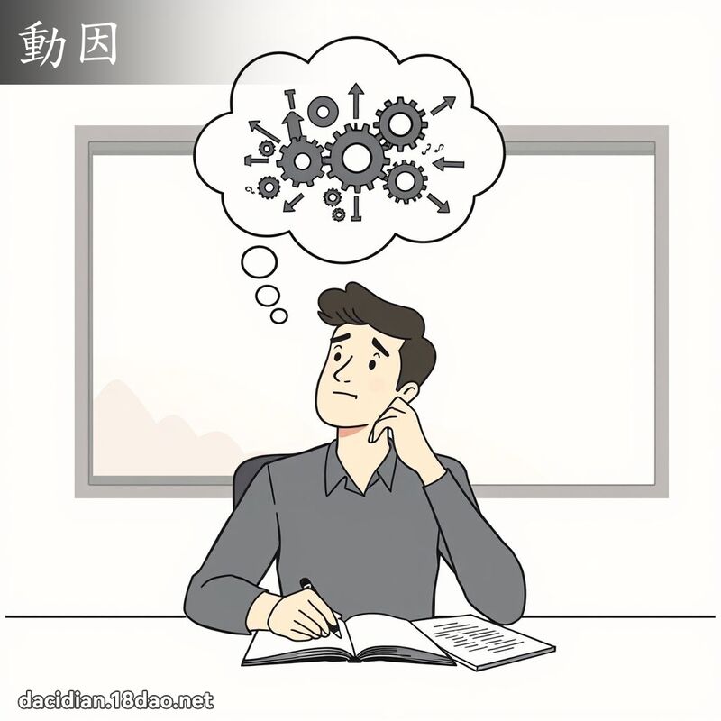 動因 - 國語大辭典配圖