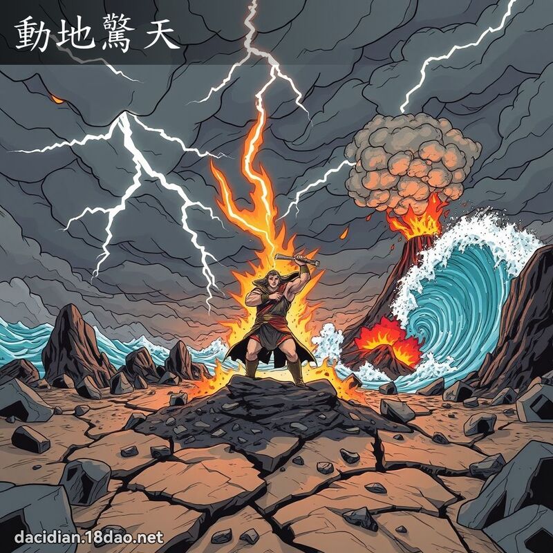 动地惊天 - 国语大辞典配图