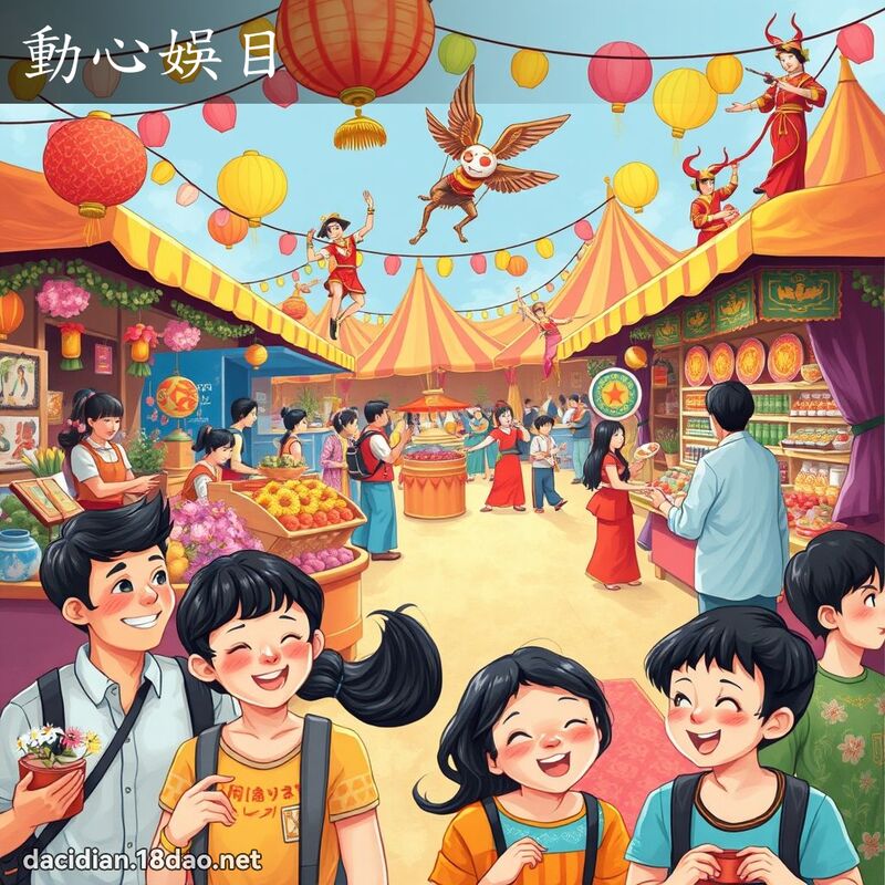 動心娛目 - 國語大辭典配圖