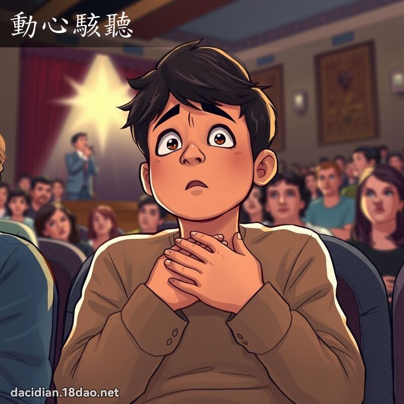 動心駭聽 - 國語大辭典配圖