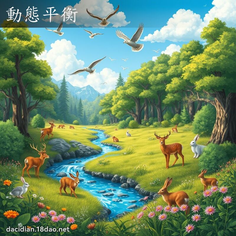 動態平衡 - 國語大辭典配圖