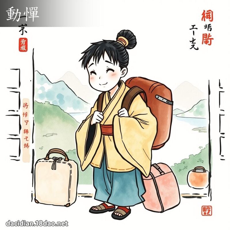 動憚 - 國語大辭典配圖