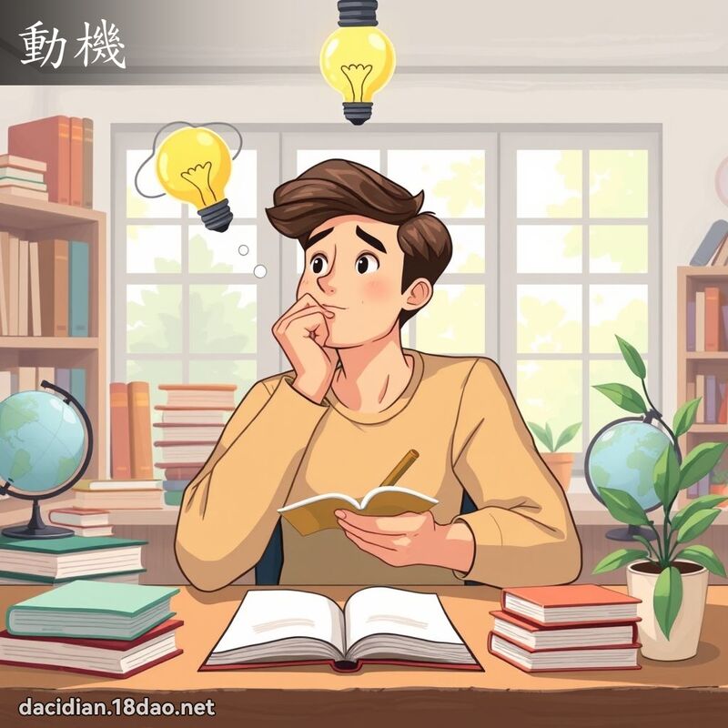 動機 - 國語大辭典配圖