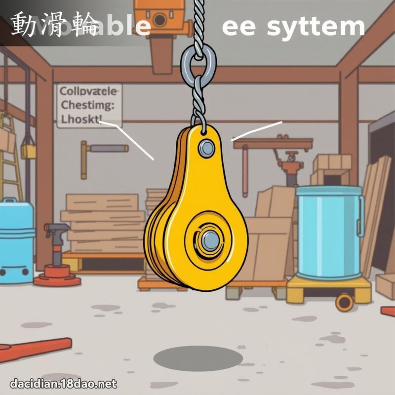 动滑轮 - 国语大辞典配图