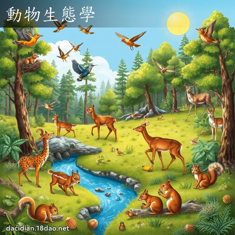 動物生態學 - 國語大辭典配圖