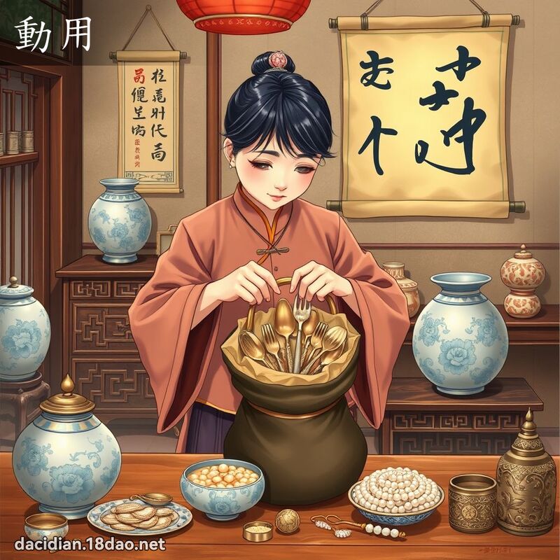 動用 - 國語大辭典配圖