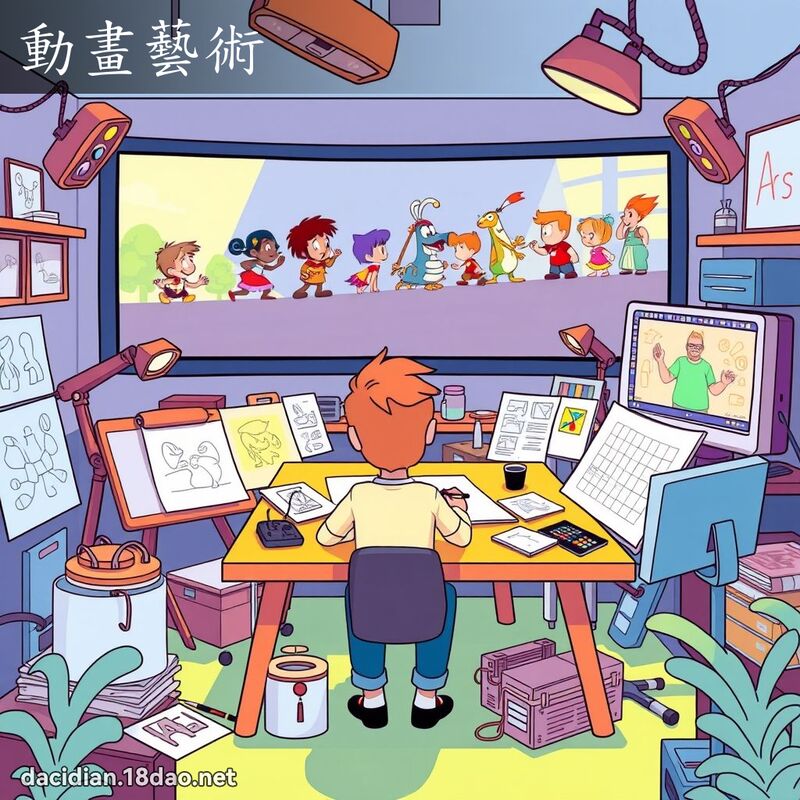 动画艺术 - 国语大辞典配图
