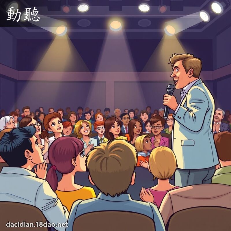 動聽 - 國語大辭典配圖