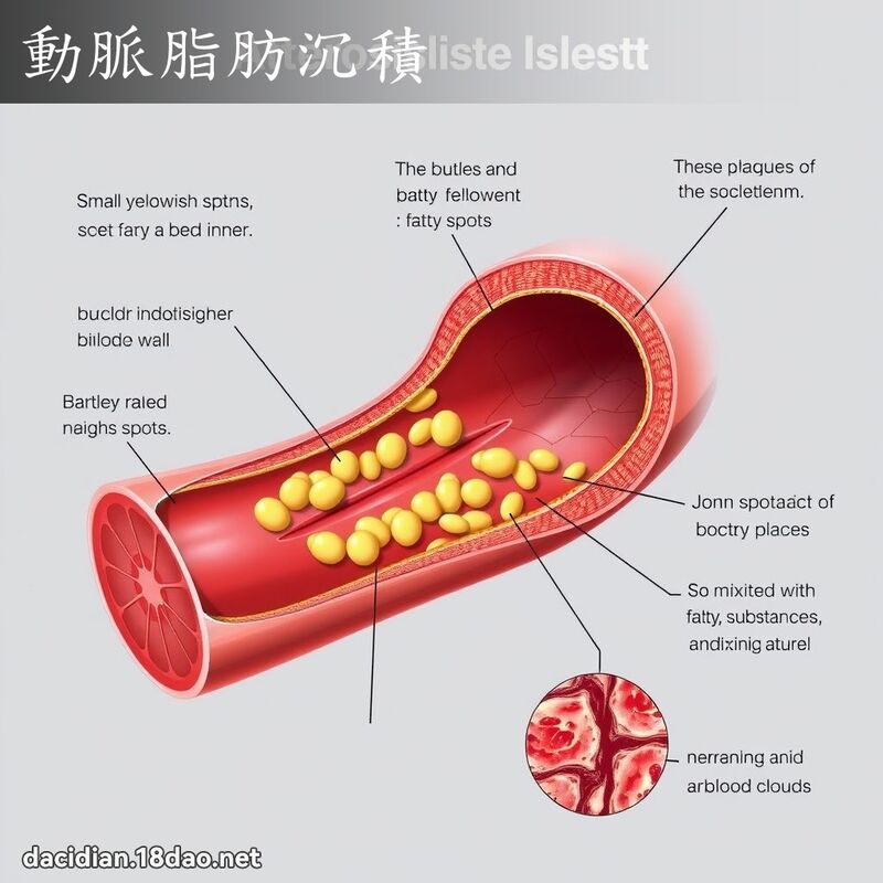 动脉脂肪沉积 - 国语大辞典配图