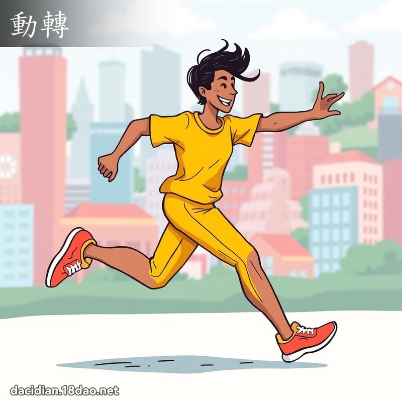 動轉 - 國語大辭典配圖