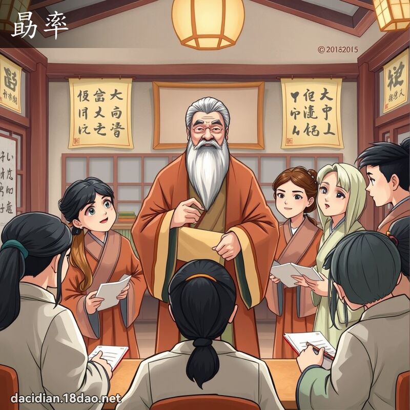 勗率 - 国语大辞典配图